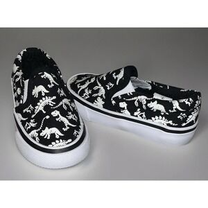 Tommy Bahama Toddler‎ 6 Shoes Dinosaur Skeleton Glow-in-the-Dark NEW Slip-Ons